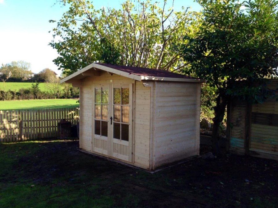 Finished summer house