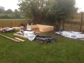 Summer house assembly